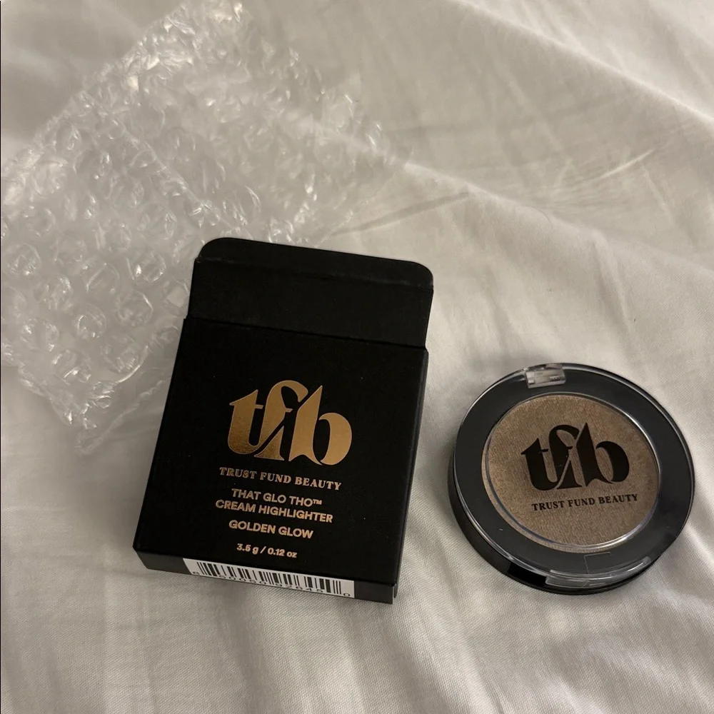 Trust fund beauty that glo tho cream highlighter golden glow new in box - Picture 7 of 9